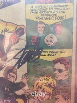 Daredevil #1 1964 CGC 2.0 SS Stan Lee