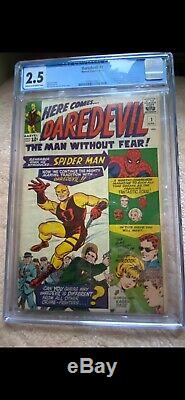 Daredevil #1 (Apr 1964, Marvel) CGC 2.5