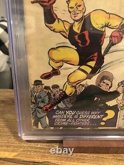 Daredevil #1 CGC Graded 2.5 First Appearance Marvel Silver Age Key Comic Book