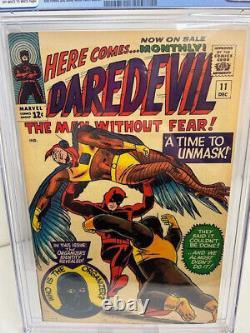 Daredevil #11 CGC Graded 9.0, OWithWP, Marvel Silver Age, Stan Lee (1965)
