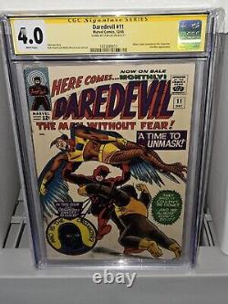 Daredevil #11 CGC SS Signature Autograph STAN LEE Abner Jonas as the Organizer