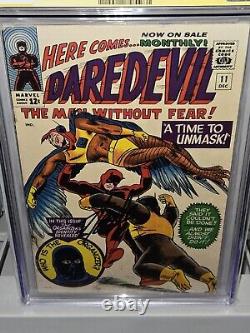 Daredevil #11 CGC SS Signature Autograph STAN LEE Abner Jonas as the Organizer