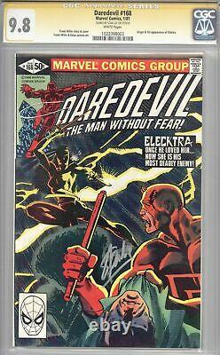 Daredevil #168 CGC 9.8 1981 1st Electra! Stan Lee Signature! WP! K8 103 cm