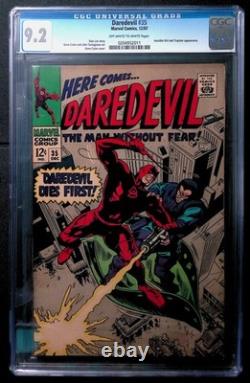 Daredevil #35 (1967) CGC 9.2 Stan Lee Story