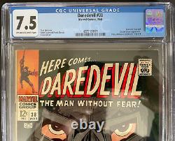Daredevil #38 CGC 7.5 Dr Doom & Fantastic Four, Stan Lee story, Gene Colan Cover