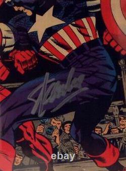 Daredevil #43 Cgc 7.0 Ss Signed Stan Lee Daredevil Vs Captain America Classic