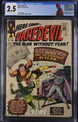Daredevil #6, 8, 9, 10 (Marvel 1965) CGC Lot 2.5/6.0/8.0/4.5 NEW DD Labels