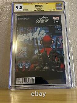 Deadpool 1 Hip Hop Variant CGC 9.8 WALE cover Homage SS by Stan Lee