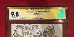 Deadpool's Secret Secret Wars #1 CGC 9.8 Signed by Stan Lee 11/4/18 Horn Variant