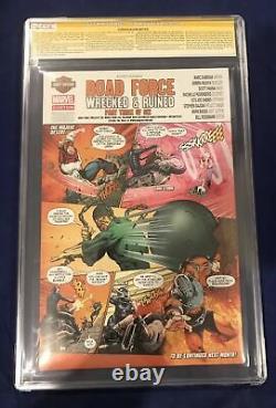 Deadpool vs X-Force Signed by Ryan Reynolds, Tim Miller, Stan Lee CGC 9.4