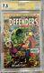 Defenders #10 CGC 7.5 Signed by Stan Lee