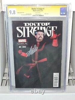 Doctor Strange #1 CGC SS Signature Autograph STAN LEE Retail Variant Cover 9.8