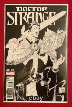 Doctor Strange #1 Joe Quesada 1200 Sketch Variant Signed by Stan Lee COA Marvel