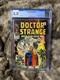 Doctor Strange 169 CGC 6.0 first appearance in own title & origin retold 1968