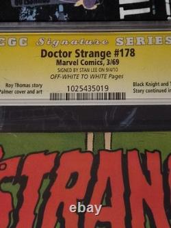 Doctor Strange 178 CGC 6.0 SS Stan Lee