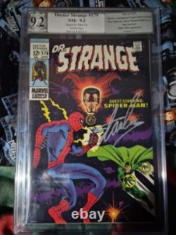 Doctor Strange 179 PGX SS 9.2 equivalent to CGC SS 9.2 Signed by Stan Lee
