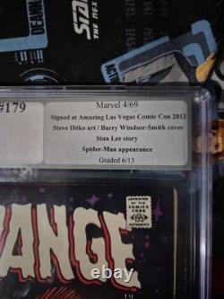 Doctor Strange 179 PGX SS 9.2 equivalent to CGC SS 9.2 Signed by Stan Lee