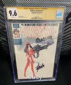 Elektra Assassin #1 CGC SS 9.6 Signed By Stan Lee. KEY ISSUE 1986