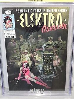 Elektra Assassin #3 CGC SS 4x Signature Autograph STAN LEE FRANK MILLER SHOOTER