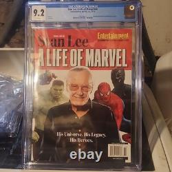 Entertainment Weekly Stan Lee Marvel Comics Commemorative Edition CGC Graded