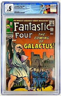 FANATSTIC FOUR #48 CGC 0.5.5 1st. Appearance of SILVER SURFER & Galactus Cameo