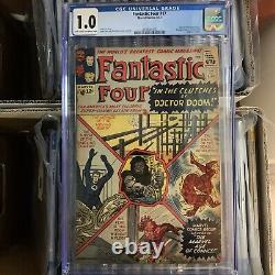 FANTASTIC FOUR 17 CGC 1.0 FA OWW Dr Doom Ant-Man JFK Jack Kirby Stan Lee CLASSIC