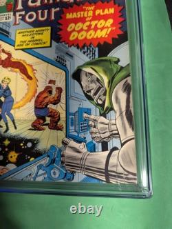 FANTASTIC FOUR #23 CGC 5.0 White Pages, Cover Cleaned, DOCTOR DOOM KIRBY 1964