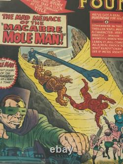 FANTASTIC FOUR #31 cgc 7.5 UNPRESSED OWithW Pages Mole Man/Marvel/1964