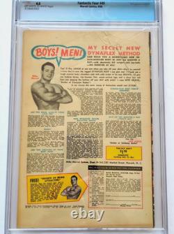FANTASTIC FOUR # 49 CGC 4.0 OW-W pages 1st Galactus 1966