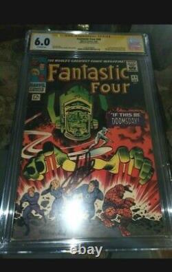 FANTASTIC FOUR #49 CGC 6.0 GALACTUS 1st FULL SILVER SURFER Signed STAN LEE