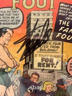 FANTASTIC FOUR #9 CGC 4.5 SS Signed Autograph STAN LEE ONLY 33 Copies Exist