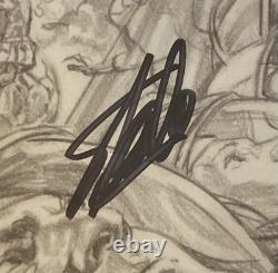 Fantastic Four #1 1300 Sketch Variant by Alex Ross CGC 9.8 JSA Auto by Stan Lee