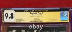Fantastic Four #1 1300 Sketch Variant by Alex Ross CGC 9.8 JSA Auto by Stan Lee
