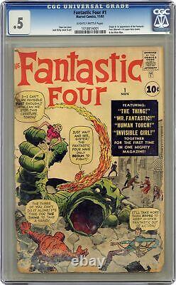 Fantastic Four #1 CGC 0.5 1961 1018814001 1st app. Fantastic Four