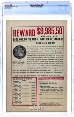 Fantastic Four #11 CGC 5.5 1963 0293826002