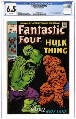 Fantastic Four #112 CGC 6.5 1971 4405071004