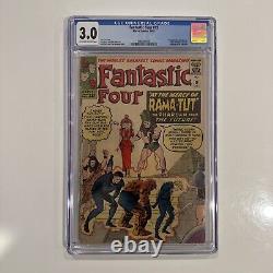 Fantastic Four #19 CGC 3.0 first appearance of Rama-Tut KANG 1963