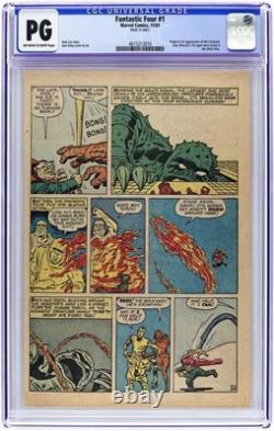 Fantastic Four (1961 1st Series) 1 CGC Page 15 Only 4615213016