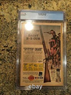 Fantastic Four #2! (1962) CGC 2.5 First Appearance Of Skrulls! Off White! Wow