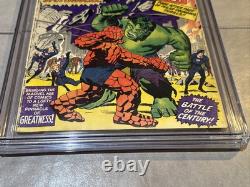 Fantastic Four #25 CGC 3.5 OWithWhite Custom Label, Key + Classic Cover 4/64 Hulk