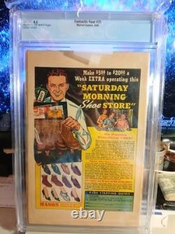 Fantastic Four 25 CGC 4.5, First Hulk Thing Battle