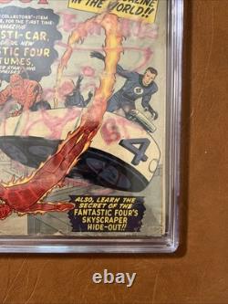 Fantastic Four #3 CGC 2.0, Getting RARE Marvel Comics March 1962 $12 Ship wSign Fantastic Four #3 CGC 2.0, Getting RARE Marvel Comics March 1962 $12 Ship wSign
