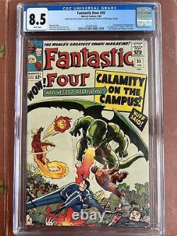 Fantastic Four 35 CGC 8.0 White Pages Stan Lee's Tailor Kirby SWEET