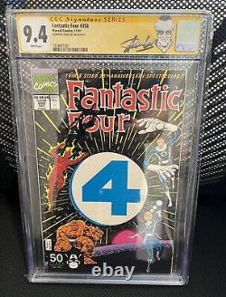 Fantastic Four #358 CGC SS STAN LEE Signed 1st Die Cut. Dr Doom Story! Low Pop