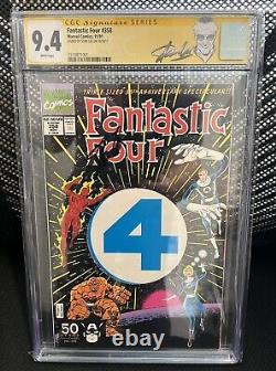 Fantastic Four #358 CGC SS STAN LEE Signed 1st Die Cut. Dr Doom Story! Low Pop