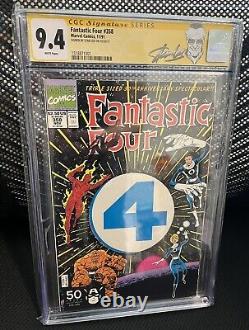 Fantastic Four #358 CGC SS STAN LEE Signed 1st Die Cut. Dr Doom Story! Low Pop