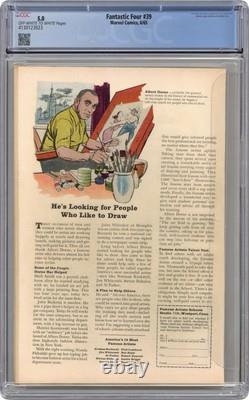 Fantastic Four #39 CGC 5.0 1965 4130123023