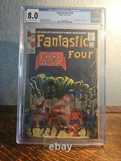 Fantastic Four #39, CGC 8.0, Daredevil and Dr. Doom! Stan Lee And Kirby