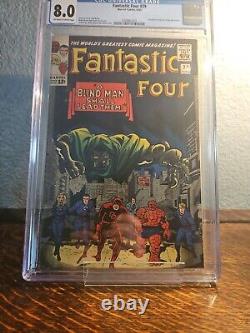 Fantastic Four #39, CGC 8.0, Daredevil and Dr. Doom! Stan Lee And Kirby