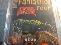 Fantastic Four #39, CGC 8.0, Daredevil and Dr. Doom! Stan Lee And Kirby